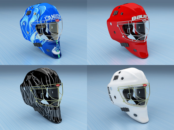 maya ice hockey goalie helmet - Goalie Ice Hockey Helmet by gtalon