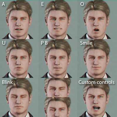 realistic male character rigged 3d max - Anatomy Male Nude Model Brian Rigged by NONECG