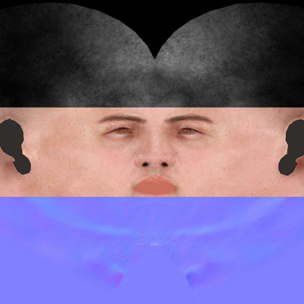 realistic male character rigged 3d max - Anatomy Male Nude Model Brian Rigged by NONECG