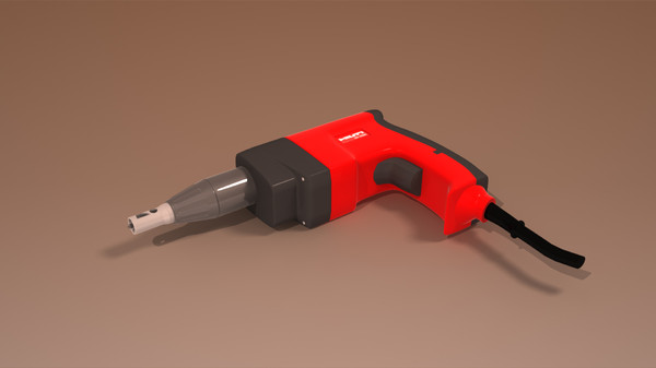 3d model drill hilti sd 2500 - Hilti Drill SD 2500 by emkei