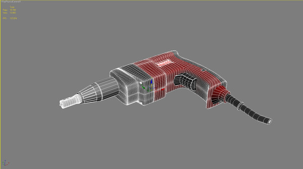 3d model drill hilti sd 2500 - Hilti Drill SD 2500 by emkei