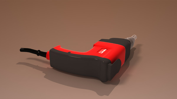 3d model drill hilti sd 2500 - Hilti Drill SD 2500 by emkei