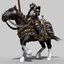 Mounted knight
