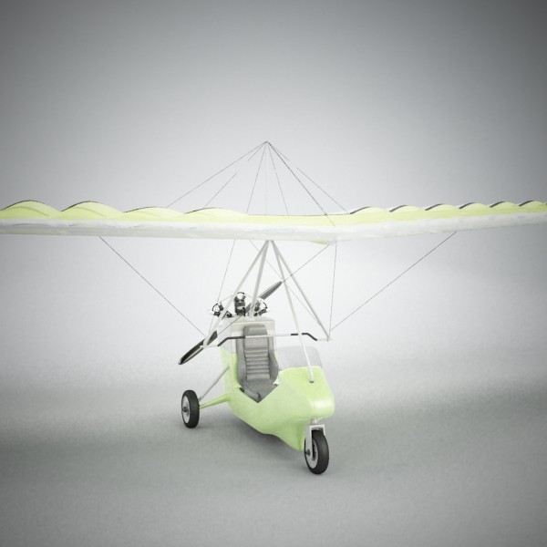 3d model moto glider - Moto Glider by QLEE