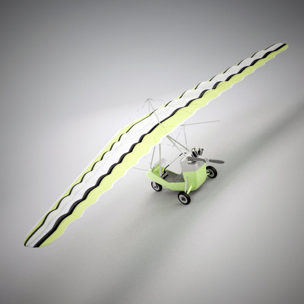 3d model moto glider - Moto Glider by QLEE
