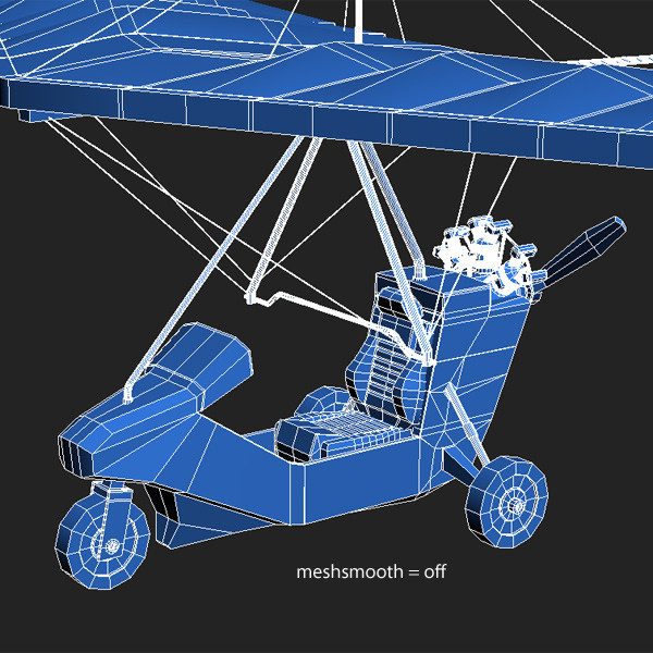 3d model moto glider - Moto Glider by QLEE