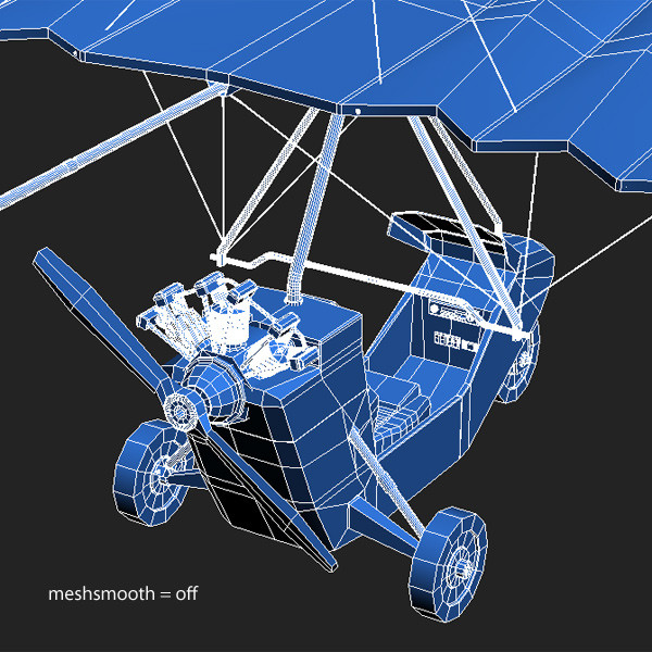 3d model moto glider - Moto Glider by QLEE
