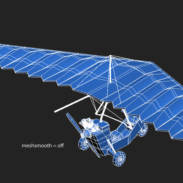 3d model moto glider - Moto Glider by QLEE