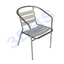Metalic armchair (low-poly)
