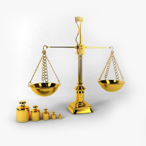 Golden Balance 3D Models