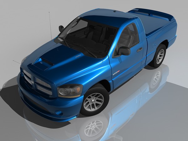dodge ram srt-10 2006 c4d - Dodge Ram SRT-10 2006 by TiRex999