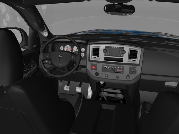 dodge ram srt-10 2006 c4d - Dodge Ram SRT-10 2006 by TiRex999