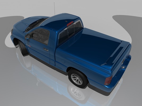 dodge ram srt-10 2006 c4d - Dodge Ram SRT-10 2006 by TiRex999