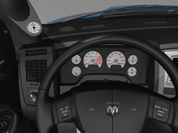dodge ram srt-10 2006 c4d - Dodge Ram SRT-10 2006 by TiRex999