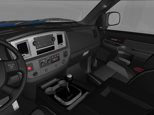 dodge ram srt-10 2006 c4d - Dodge Ram SRT-10 2006 by TiRex999