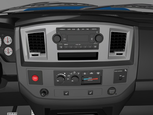dodge ram srt-10 2006 c4d - Dodge Ram SRT-10 2006 by TiRex999
