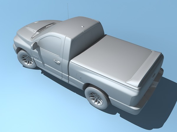 dodge ram srt-10 2006 c4d - Dodge Ram SRT-10 2006 by TiRex999