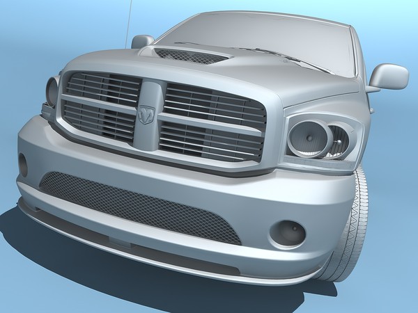 dodge ram srt-10 2006 c4d - Dodge Ram SRT-10 2006 by TiRex999