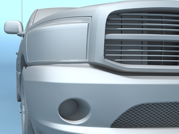 dodge ram srt-10 2006 c4d - Dodge Ram SRT-10 2006 by TiRex999