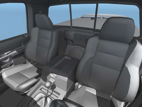 dodge ram srt-10 2006 c4d - Dodge Ram SRT-10 2006 by TiRex999