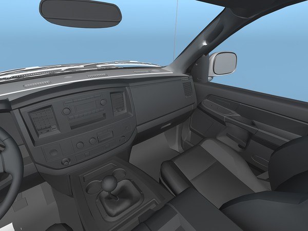 dodge ram srt-10 2006 c4d - Dodge Ram SRT-10 2006 by TiRex999