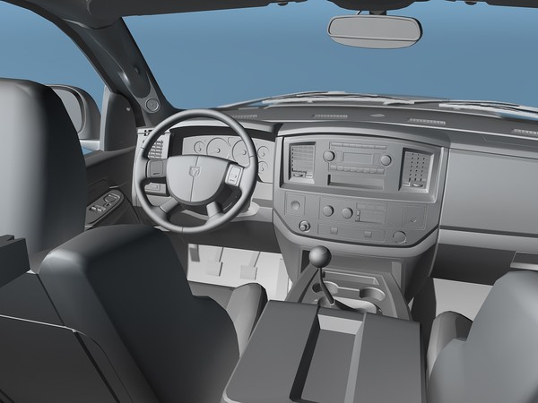 dodge ram srt-10 2006 c4d - Dodge Ram SRT-10 2006 by TiRex999