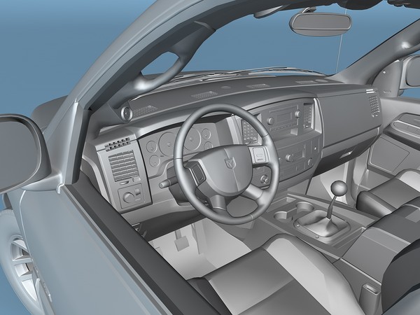 dodge ram srt-10 2006 c4d - Dodge Ram SRT-10 2006 by TiRex999