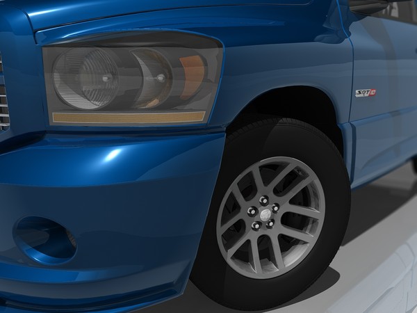 dodge ram srt-10 2006 c4d - Dodge Ram SRT-10 2006 by TiRex999