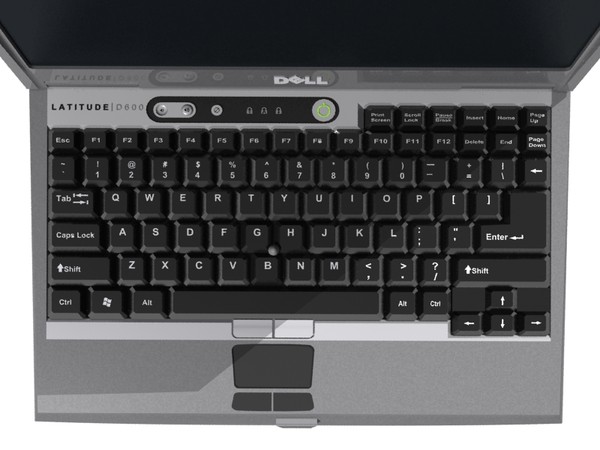 max widescreen laptop - Laptop Computer: Silver Finish: 3D Model by phantomliving