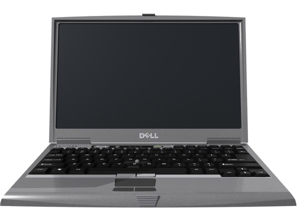 max widescreen laptop - Laptop Computer: Silver Finish: 3D Model by phantomliving