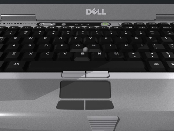 max widescreen laptop - Laptop Computer: Silver Finish: 3D Model by phantomliving