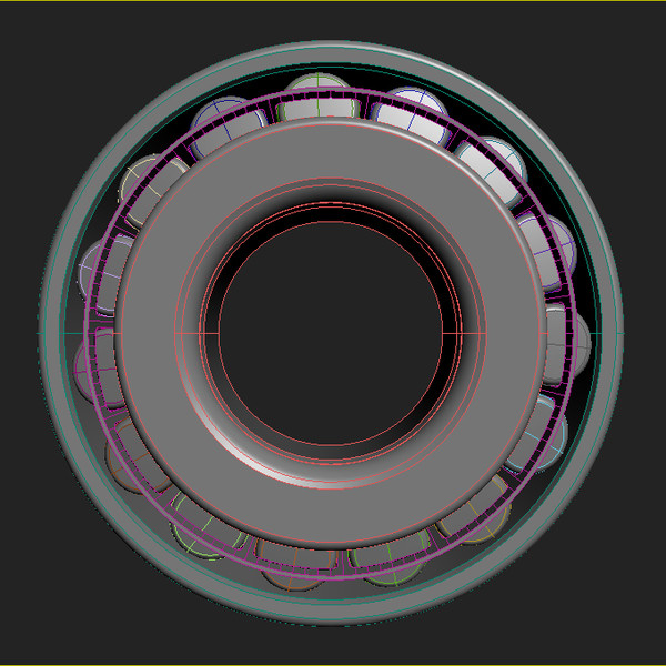 3d 3ds tapered roller bearings - Taper Roller Bearing by HARSH YADAV