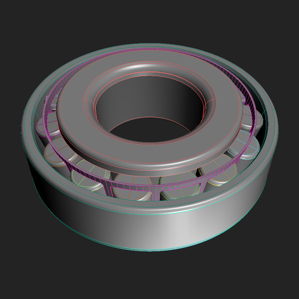 3d 3ds tapered roller bearings - Taper Roller Bearing by HARSH YADAV