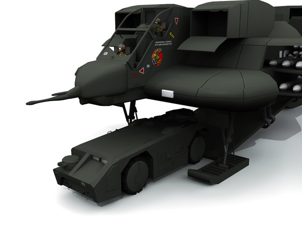 3dsmax aliens dropship - ALIENS Dropship by predpaul