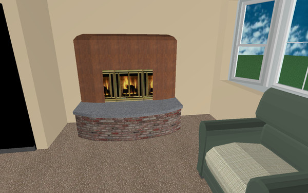 free 3ds model beautiful house home - Beautiful Home by elijah3d