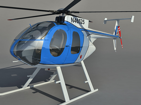 3d model hughes md500 - Hughes MD500 by Eric.Levi
