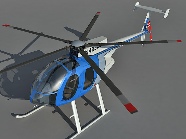 3d model hughes md500 - Hughes MD500 by Eric.Levi