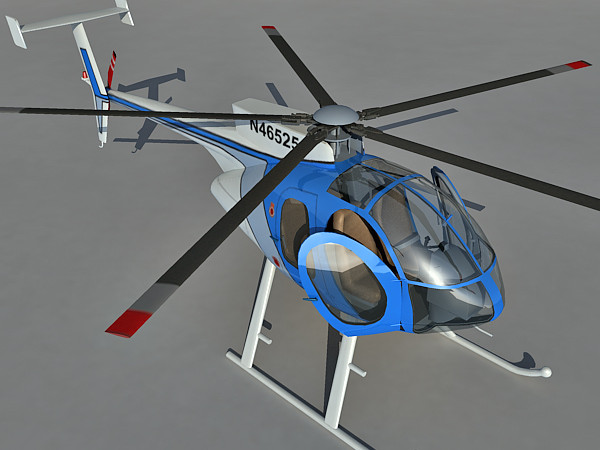3d model hughes md500 - Hughes MD500 by Eric.Levi