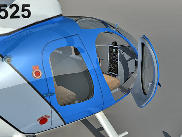 3d model hughes md500 - Hughes MD500 by Eric.Levi