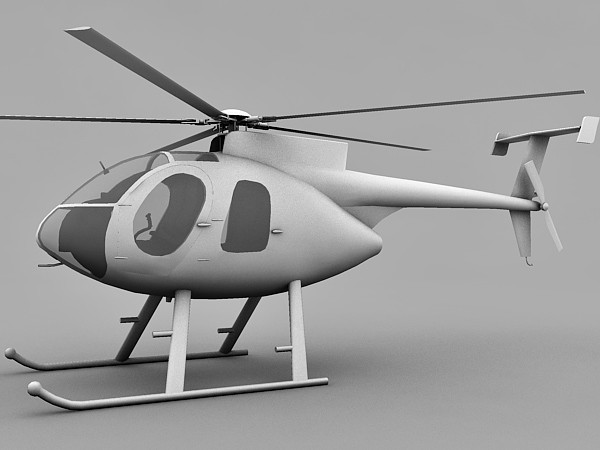 3d model hughes md500 - Hughes MD500 by Eric.Levi