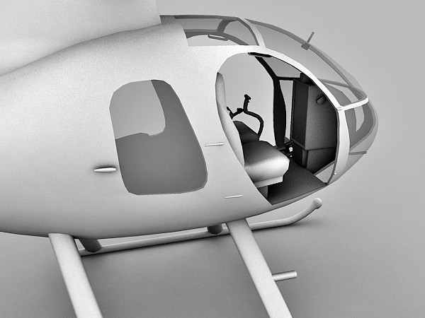 3d model hughes md500 - Hughes MD500 by Eric.Levi