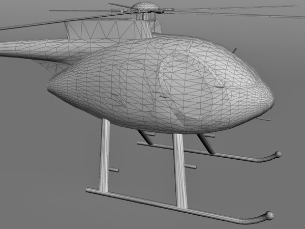 3d model hughes md500 - Hughes MD500 by Eric.Levi