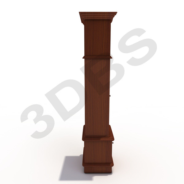 3d pendulum clock - Grandfather clock by 3DBS