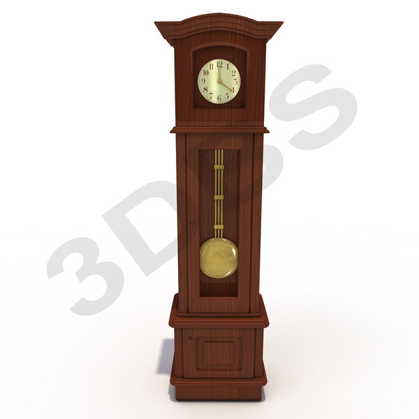 3d pendulum clock - Grandfather clock by 3DBS