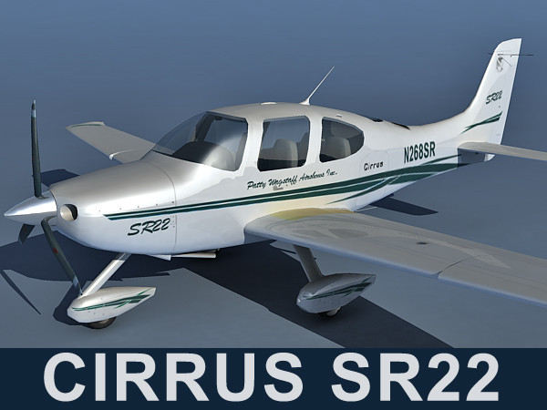 Cirrus SR22 3d model Stock Photography