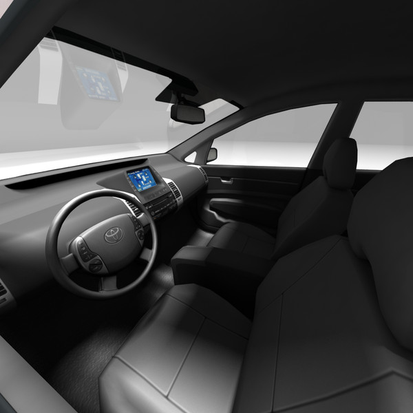 2005 toyota prius 3d model - Toyota Prius by SamJigga