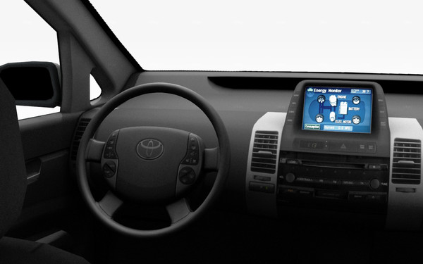 2005 toyota prius 3d model - Toyota Prius by SamJigga
