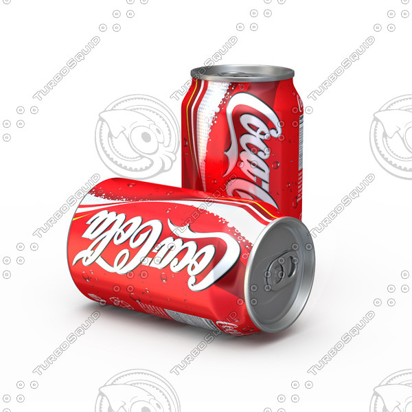 cocacola cans2 (clipping path)