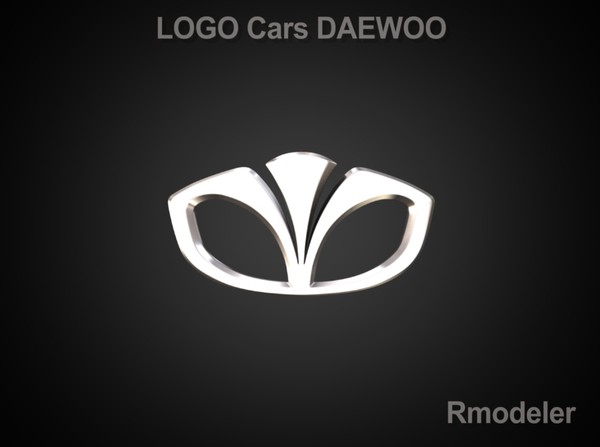 Daewoo 3d Logo 3D Models
