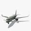 B 737-800 airplane